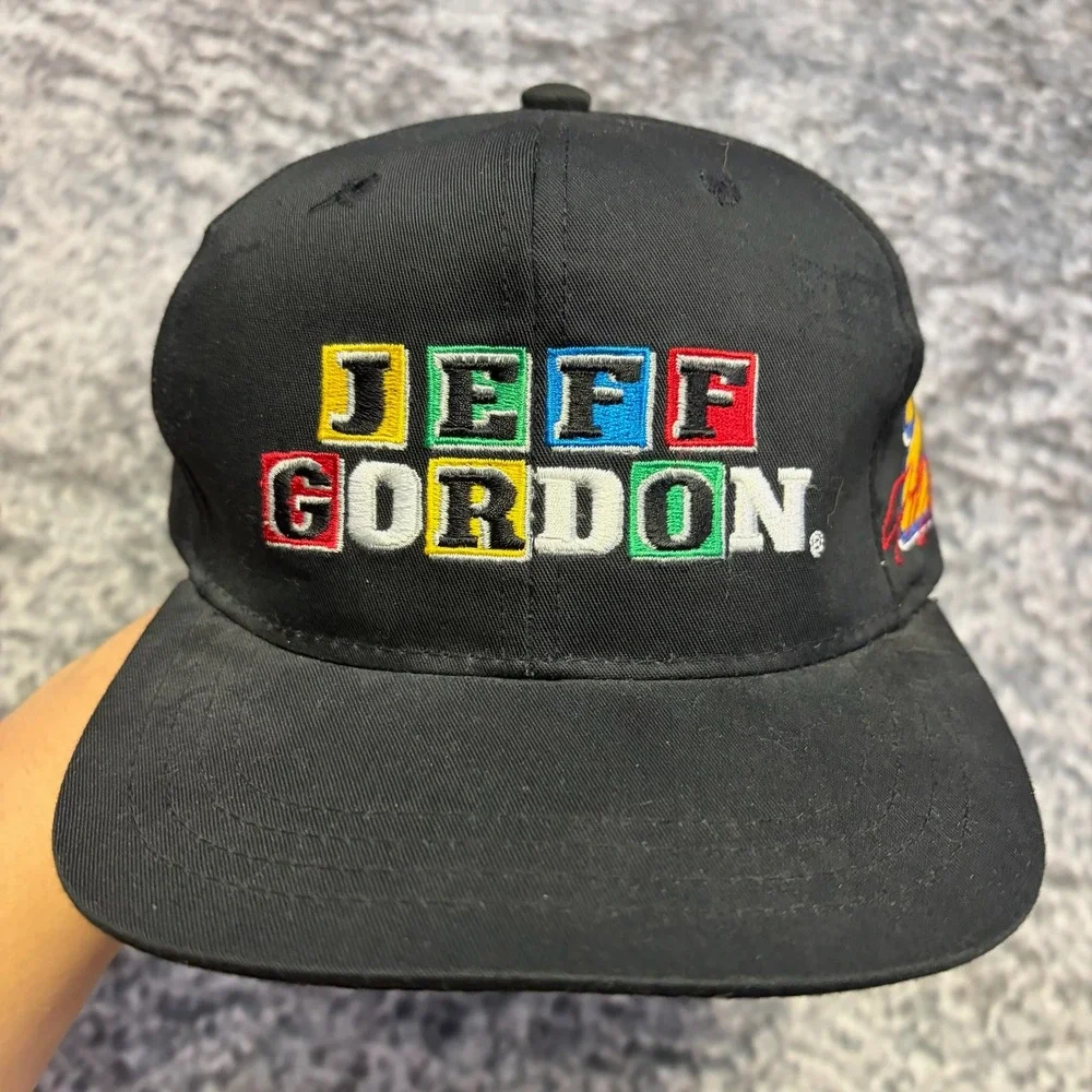 VTG Jeff Gordon Hat Snap Back Dupont Racing Competitors View NASCAR 90s
